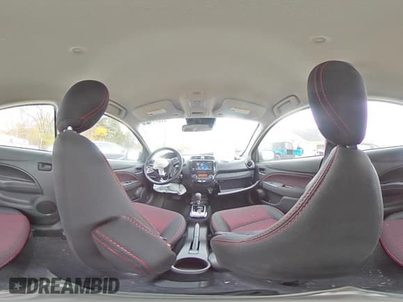 ✅ 2024 Mitsubishi Mirage Black Edition • VIN: ML32AWHJ8RH036221 • Lot: 91677465. Listed on Copart with 3,836 mi. Free auction sales archive from the USA and detailed vehicle history report at DreamBid. Image 14.