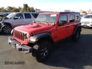 ✅ 2021 Jeep Wrangler Unlimited Rubicon • VIN: 1C4JJXFM8MW520809 • Lot: 91463075. Listed on Copart with 39,482 mi. Free auction sales archive from the USA and detailed vehicle history report at DreamBid. Image 1.