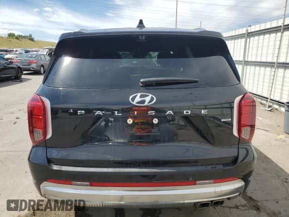 ✅ 2023 Hyundai Palisade Calligraphy • VIN: KM8R7DGE9PU632196 • Лот: 68052284. Опубликован ранее на Copart с пробегом 18 645 миль. Бесплатный доступ к архиву аукционных продаж из США и подробный отчёт об истории автомобиля на DreamBid. Изображение 6.