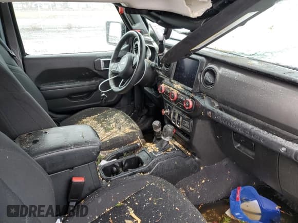 ✅ 2022 Jeep Wrangler Willys Sport • VIN: 1C4GJXAN9NW151602 • Lot: 86546304. Listed on Copart with 16,522 mi. Free auction sales archive from the USA and detailed vehicle history report at DreamBid. Image 8.