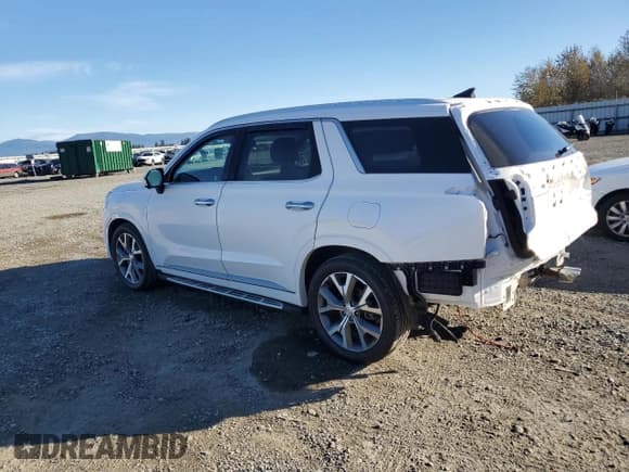 ✅ 2022 Hyundai Palisade Limited • VIN: KM8R5DHE3NU384920 • Лот: 74388684. Опубликован ранее на Copart с пробегом 24 358 миль. Бесплатный доступ к архиву аукционных продаж из США и подробный отчёт об истории автомобиля на DreamBid. Изображение 2.