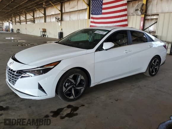 ✅ 2023 Hyundai Elantra Limited • VIN: KMHLN4AJ8PU055985 • Lot: 69944155. Wystawiony na Copart z przebiegiem 53 935 mil. Bezpłatny archiwum sprzedaży aukcyjnych z USA i szczegółowy raport historii pojazdu na DreamBid. Zdjęcie 1.