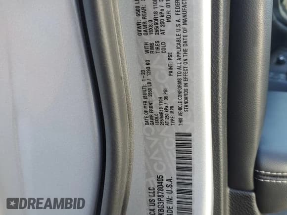 ✅ 2023 Jeep Grand Cherokee Limited • VIN: 1C4RJKBG3P8780405 • Lot: 89904415. Listed on Copart with 10,052 mi. Free auction sales archive from the USA and detailed vehicle history report at DreamBid. Image 14.