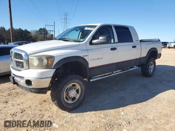 2007 Dodge 1500 SLT z VIN 3D7KS19DX7G705947, wystawiony jako Copart lot #46044995 z przebiegiem 183 041 mil mil oraz Szkoda całkowita • Salvage title. Historia ofert i sprzedaży dostępna na DreamBid. Obrazek 1.