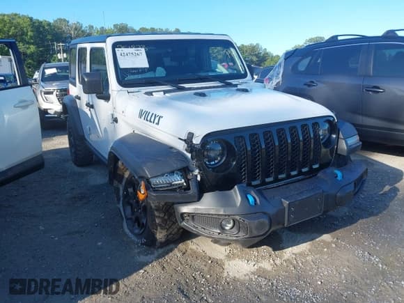 ✅ 2023 Jeep Wrangler • VIN: 1C4JJXN65PW630871 • Lot: 42475267. Wystawiony na IAAI z przebiegiem 47 485 mil. Bezpłatny archiwum sprzedaży aukcyjnych z USA i szczegółowy raport historii pojazdu na DreamBid. Zdjęcie 1.
