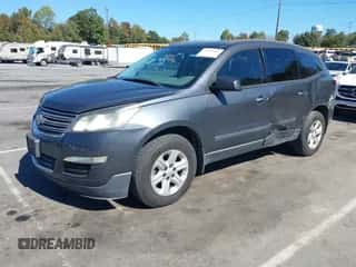 2014 Chevrolet Traverse LS с VIN 1GNKRFKD4EJ111323, выставлен на аукционе IAAI как лот 43456341 с пробегом 156 280 миль миль и . История ставок и продаж доступна на DreamBid. Изображение 2.