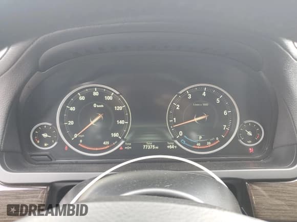 ✅ 2014 BMW 7 Series 740i • VIN: WBAYA6C51ED144289 • Lot: 82503675. Listed on Copart with 77,375 mi. Free auction sales archive from the USA and detailed vehicle history report at DreamBid. Image 9.