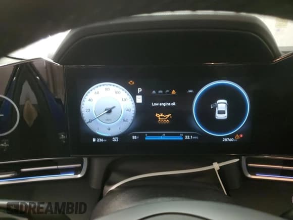 ✅ 2024 Hyundai Elantra Limited • VIN: KMHLP4DG5RU812273 • Lot: 91697825. Listed on Copart with 28,760 mi. Free auction sales archive from the USA and detailed vehicle history report at DreamBid. Image 9.