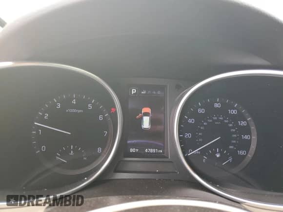 ✅ 2018 Hyundai Santa Fe 2.4L • VIN: 5XYZU3LBXJG513004 • Lot: 49358523. Wystawiony na Copart z przebiegiem 47 891 mil mil. Skorzystaj z bezpłatnego archiwum sprzedaży aukcyjnych z USA i zobacz szczegółowy raport historii pojazdu na DreamBid. Zdjęcie 9.