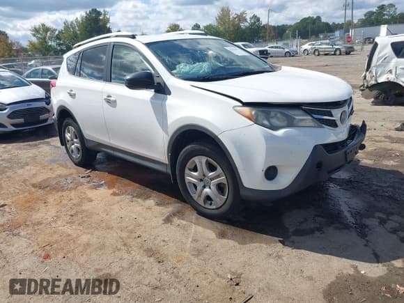 ✅ 2014 Toyota RAV4 LE • VIN: JTMBFREV5ED076491 • Лот: 43394972. Опубликован ранее на IAAI с пробегом 179 884 миль. Бесплатный доступ к архиву аукционных продаж из США и подробный отчёт об истории автомобиля на DreamBid. Изображение 1.