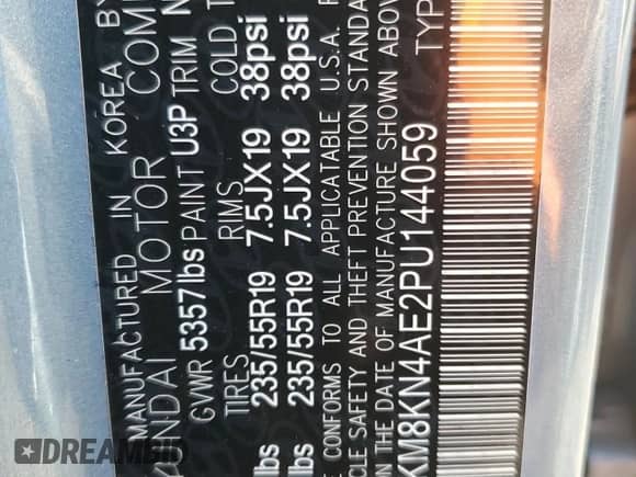 2023 Hyundai Ioniq 5 SEL z VIN KM8KN4AE2PU144059, wystawiony jako Copart lot #72025914 z przebiegiem 26 715 mil mil oraz Nie do naprawy • Non repairable. Historia ofert i sprzedaży dostępna na DreamBid. Obrazek 12.