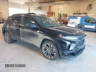 2024 Chevrolet Trax 2RS with VIN KL77LJE24RC186561, listed as a IAAI auction lot 43333806 with 33,443 mi miles and . Bid and sale history available at DreamBid. Image 1.