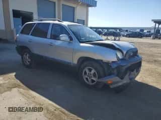 2001 Hyundai Santa Fe GLS z VIN KM8SC83D51U097893, wystawiony jako Copart lot #42773215 z przebiegiem 113 181 mil mil oraz Szkoda całkowita • Salvage title. Historia ofert i sprzedaży dostępna na DreamBid. Obrazek 4.