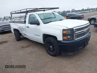 2015 Chevrolet Silverado 1500 Work Truck z VIN 1GCNCPEH3FZ411210, wystawiony jako IAAI lot #42471206 z przebiegiem 103 163 mil mil oraz . Historia ofert i sprzedaży dostępna na DreamBid. Obrazek 1.