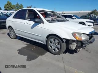 ✅ 2009 Kia Spectra EX • VIN: KNAFE222295657899 • Lot: 43490777. Wystawiony na IAAI z przebiegiem 187 784 mil. Bezpłatny archiwum sprzedaży aukcyjnych z USA i szczegółowy raport historii pojazdu na DreamBid. Zdjęcie 1.