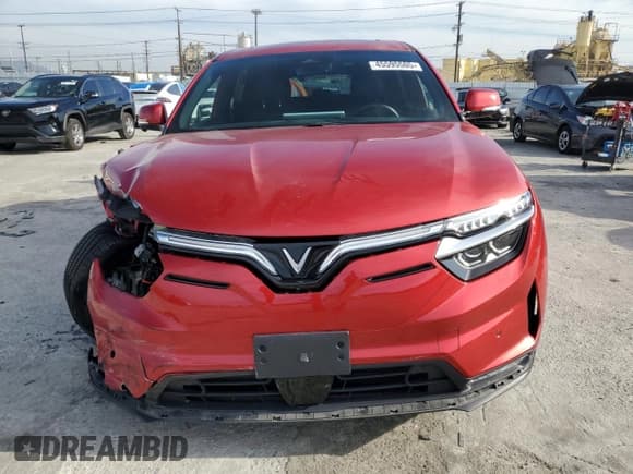 ✅ 2023 VinFast VF 8 Plus • VIN: RLLV1AFA8PH000614 • Lot: 45595505. Listed on Copart with 9,271 mi. Free auction sales archive from the USA and detailed vehicle history report at DreamBid. Image 5.