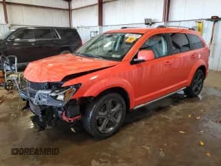 ✅ 2018 Dodge Journey Crossroad • VIN: 3C4PDDGG6JT364585 • Лот: 89692105. Опубликован ранее на Copart с пробегом 103 109 миль. Бесплатный доступ к архиву аукционных продаж из США и подробный отчёт об истории автомобиля на DreamBid. Изображение 1.