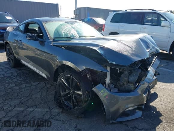 ✅ 2016 Ford Mustang EcoBoost • VIN: 1FA6P8TH7G5268424 • Lot: 43741253. Listed on IAAI with 100,780 mi. Free auction sales archive from the USA and detailed vehicle history report at DreamBid. Image 1.