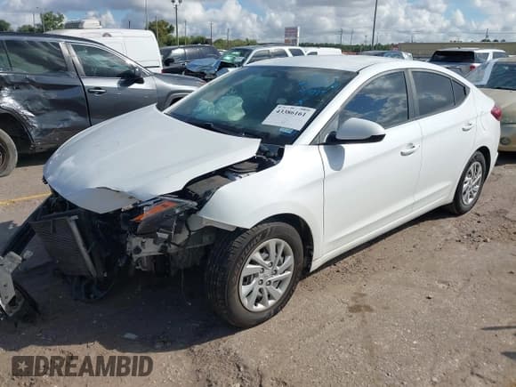 ✅ 2019 Hyundai Elantra SE • VIN: 5NPD74LF5KH492891 • Lot: 43386161. Listed on IAAI with 112,045 mi. Free auction sales archive from the USA and detailed vehicle history report at DreamBid. Image 2.