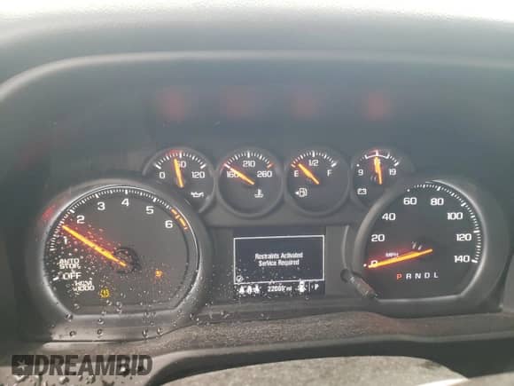 ✅ 2024 Chevrolet Silverado 1500 Work Truck • VIN: 1GCPAAEK0RZ225006 • Lot: 90579975. Wystawiony na Copart z przebiegiem 22 069 mil. Bezpłatny archiwum sprzedaży aukcyjnych z USA i szczegółowy raport historii pojazdu na DreamBid. Zdjęcie 9.