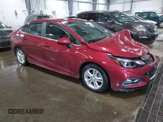 ✅ 2018 Chevrolet Cruze LT • VIN: 1G1BE5SM6J7196308 • Lot: 61964723. Listed on Copart with 44,157 mi. Free auction sales archive from the USA and detailed vehicle history report at DreamBid. Image 4.