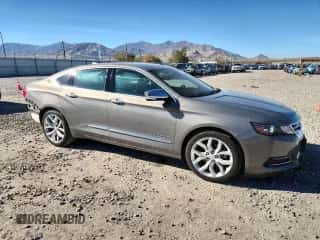 2019 Chevrolet Impala Premier with VIN 1G1105S35KU126237, listed as a Copart auction lot 90950075 with 103,875 mi miles and Salvage title. Bid and sale history available at DreamBid. Image 4.