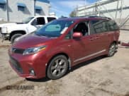 ✅ 2019 Toyota Sienna SE • VIN: 5TDEZ3DC6KS219708 • Lot: 53881225. Listed on Copart with 116,807 mi. Free auction sales archive from the USA and detailed vehicle history report at DreamBid. Image 1.