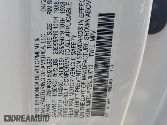 ✅ 2022 Acura RDX Advance • VIN: 5J8TC2H72NL009713 • Lot: 65833825. Wystawiony na Copart z przebiegiem 35 270 mil. Bezpłatny archiwum sprzedaży aukcyjnych z USA i szczegółowy raport historii pojazdu na DreamBid. Zdjęcie 13.