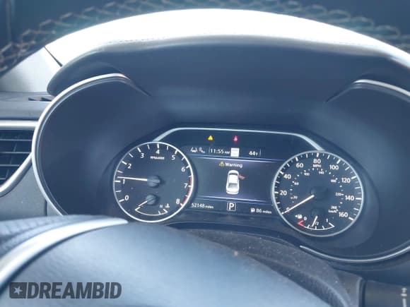 ✅ 2022 Nissan Maxima SV • VIN: 1N4AA6CV8NC503749 • Лот: 41835716. Опубликован ранее на IAAI с пробегом 52 148 миль. Бесплатный доступ к архиву аукционных продаж из США и подробный отчёт об истории автомобиля на DreamBid. Изображение 7.