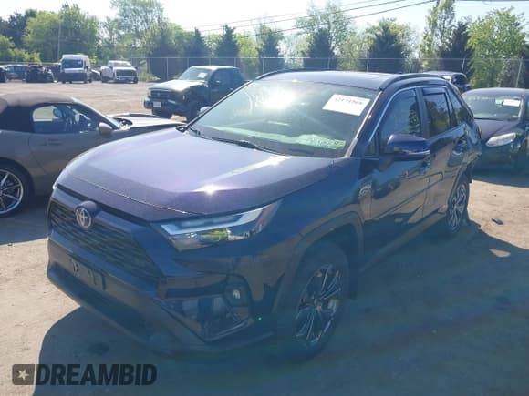 ✅ 2024 Toyota RAV4 Hybrid XLE Premium • VIN: JTMB6RFV3RJ041700 • Lot: 42171568. Listed on IAAI with 10,452 mi. Free auction sales archive from the USA and detailed vehicle history report at DreamBid. Image 17.
