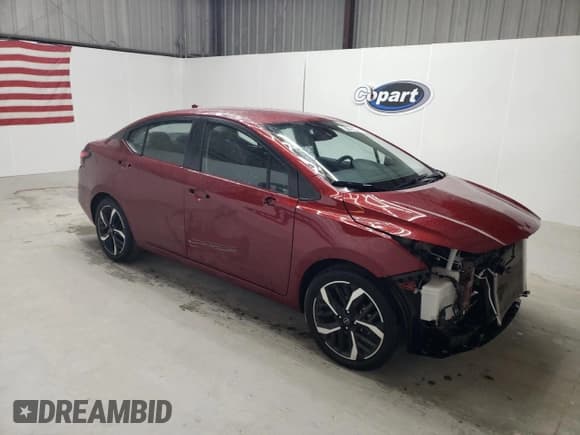 ✅ 2025 Nissan Versa SR • VIN: 3N1CN8FV1SL834593 • Лот: 91705545. Опубликован ранее на Copart с пробегом 26 050 миль. Бесплатный доступ к архиву аукционных продаж из США и подробный отчёт об истории автомобиля на DreamBid. Изображение 4.