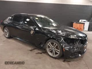 ✅ 2018 BMW 7 Series 740i xDrive • VIN: WBA7E4C51JGV24133 • Lot: 42253139. Listed on IAAI with 77,370 mi. Free auction sales archive from the USA and detailed vehicle history report at DreamBid. Image 1.