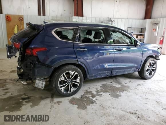 2019 Hyundai Santa Fe Limited z VIN 5NMS5CAA6KH022042, wystawiony jako Copart lot #58741685 z przebiegiem 81 352 mil mil oraz Szkoda całkowita • Salvage title. Historia ofert i sprzedaży dostępna na DreamBid. Obrazek 3.