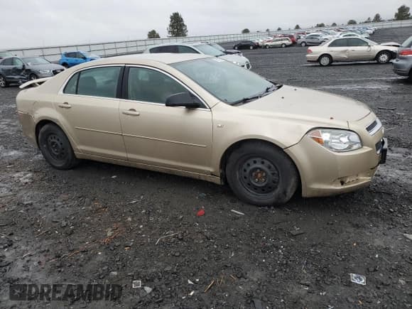 ✅ 2008 Chevrolet Malibu 1FL • VIN: 1G1ZG57N48F234211 • Lot: 76923524. Listed on Copart with Not provided. Free auction sales archive from the USA and detailed vehicle history report at DreamBid. Image 4.