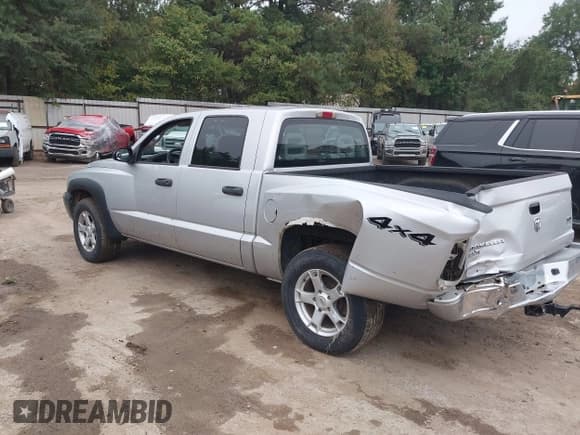 ✅ 2005 Dodge Dakota SLT • VIN: 1D7HW48N25S224512 • Lot: 43549718. Listed on IAAI with 205,160 mi. Free auction sales archive from the USA and detailed vehicle history report at DreamBid. Image 3.