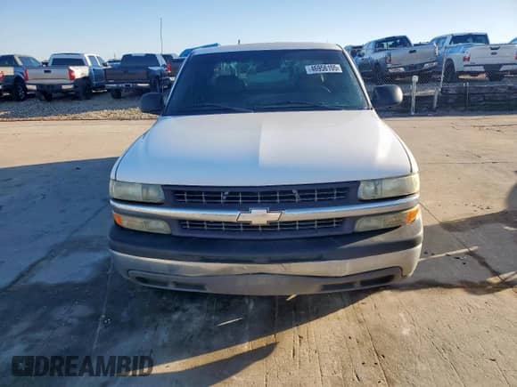 2002 Chevrolet Silverado 1500 with VIN 1GCEC19T92E302862, listed as a Copart auction lot 46956105 with Not provided miles and Salvage title. Bid and sale history available at DreamBid. Image 5.