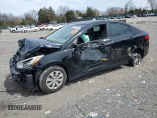 2017 Hyundai Accent SE with VIN KMHCT4AE4HU374651, listed as a Copart auction lot 50256795 with 78,157 mi miles and Salvage title. Bid and sale history available at DreamBid. Image 1.