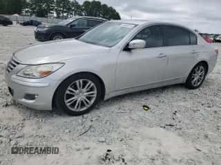 2011 Hyundai Genesis z VIN KMHGC4DF9BU139711, wystawiony jako Copart lot #68300374 z przebiegiem 157 452 mil mil oraz Szkoda całkowita • Salvage title. Historia ofert i sprzedaży dostępna na DreamBid. Obrazek 1.