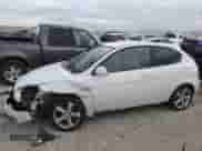 2008 Hyundai Accent SE with VIN KMHCN36C38U081948, listed as a Copart auction lot 80431525 with 105,254 mi miles and Salvage title. Bid and sale history available at DreamBid. Image 1.