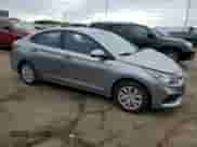 2021 Hyundai Accent SE with VIN 3KPC24A6XME145772, listed as a Copart auction lot 71815643 with 44,507 mi miles and . Bid and sale history available at DreamBid. Image 4.