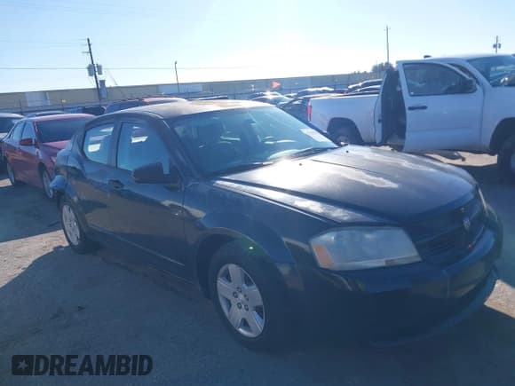 ✅ 2008 Dodge Avenger SE • VIN: 1B3LC46K98N153870 • Лот: 41258192. Опубликован ранее на IAAI с пробегом 121 839 миль. Бесплатный доступ к архиву аукционных продаж из США и подробный отчёт об истории автомобиля на DreamBid. Изображение 1.