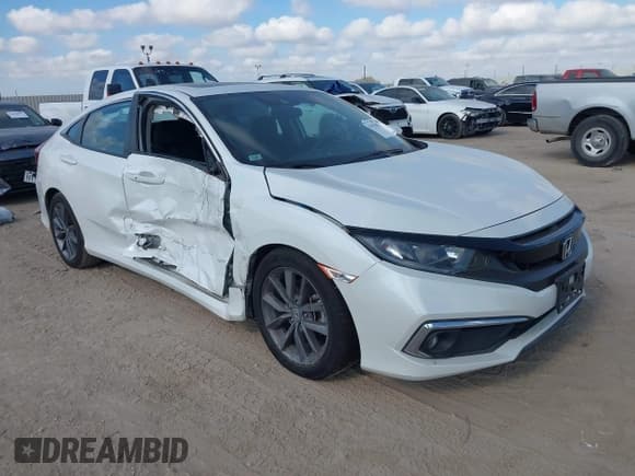 ✅ 2019 Honda Civic EX • VIN: 19XFC1F31KE009387 • Лот: 43473842. Опубликован ранее на IAAI с пробегом 58 350 миль. Бесплатный доступ к архиву аукционных продаж из США и подробный отчёт об истории автомобиля на DreamBid. Изображение 1.