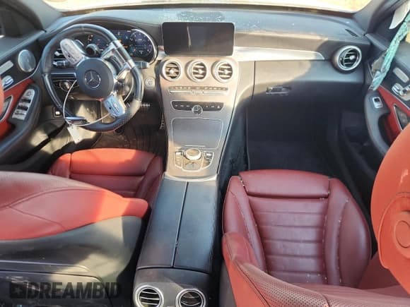 ✅ 2020 Mercedes-Benz C 43 AMG • VIN: W1KWF6EB7LR596915 • Lot: 90868615. Wystawiony na Copart z przebiegiem 52 207 mil. Bezpłatny archiwum sprzedaży aukcyjnych z USA i szczegółowy raport historii pojazdu na DreamBid. Zdjęcie 8.