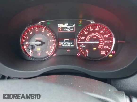 ✅ 2016 Subaru WRX Limited • VIN: JF1VA1J67G9804240 • Lot: 43578348. Listed on IAAI with 125,982 mi. Free auction sales archive from the USA and detailed vehicle history report at DreamBid. Image 7.