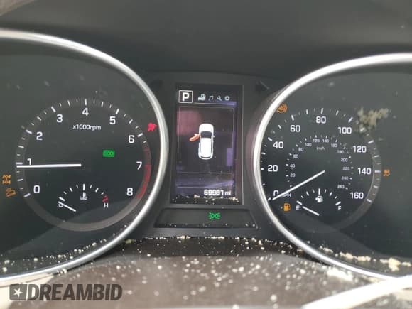 ✅ 2017 Hyundai Santa Fe 2.4L • VIN: 5XYZUDLB4HG418390 • Лот: 55275014. Опубликован ранее на Copart с пробегом 69 981 миль. Бесплатный доступ к архиву аукционных продаж из США и подробный отчёт об истории автомобиля на DreamBid. Изображение 9.