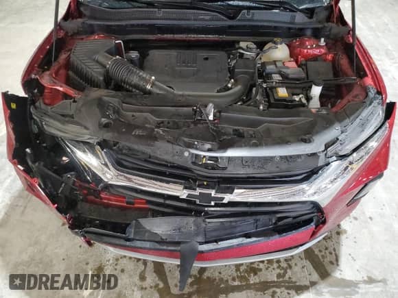 2022 Chevrolet Blazer LT z VIN 3GNKBCR45NS187172, wystawiony jako Copart lot #70902464 z przebiegiem 60 487 mil mil oraz Nie do naprawy • Non repairable. Historia ofert i sprzedaży dostępna na DreamBid. Obrazek 13.