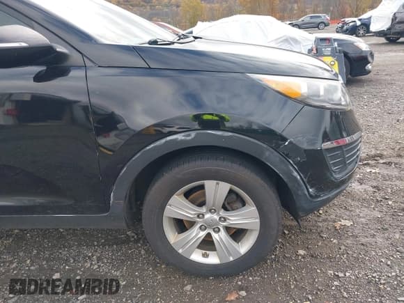 ✅ 2012 Kia Sportage LX • VIN: KNDPB3A2XC7215438 • Lot: 43578860. Listed on IAAI with 116,723 mi. Free auction sales archive from the USA and detailed vehicle history report at DreamBid. Image 6.