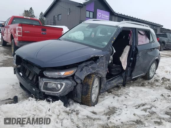 ✅ 2023 Hyundai Venue Limited • VIN: KMHRC8A37PU271481 • Lot: 49945785. Listed on Copart with Not provided. Free auction sales archive from the USA and detailed vehicle history report at DreamBid. Image 1.