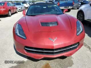 2014 Chevrolet Corvette 3LT z VIN 1G1YF3D77E5114705, wystawiony jako Copart lot #75077984 z przebiegiem Nie podano mil oraz Szkoda całkowita • Salvage title. Historia ofert i sprzedaży dostępna na DreamBid. Obrazek 5.