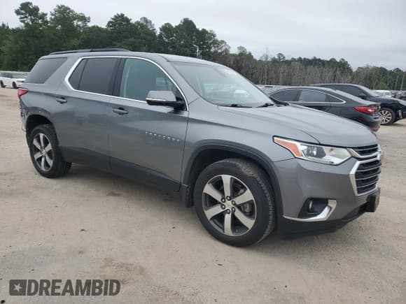 ✅ 2019 Chevrolet Traverse LT • VIN: 1GNEVHKW9KJ115756 • Lot: 85386845. Listed on Copart with 90,232 mi. Free auction sales archive from the USA and detailed vehicle history report at DreamBid. Image 4.
